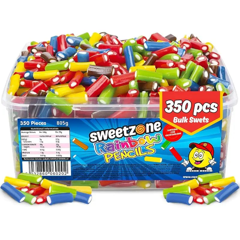 350PC Rainbow Mini Pencils