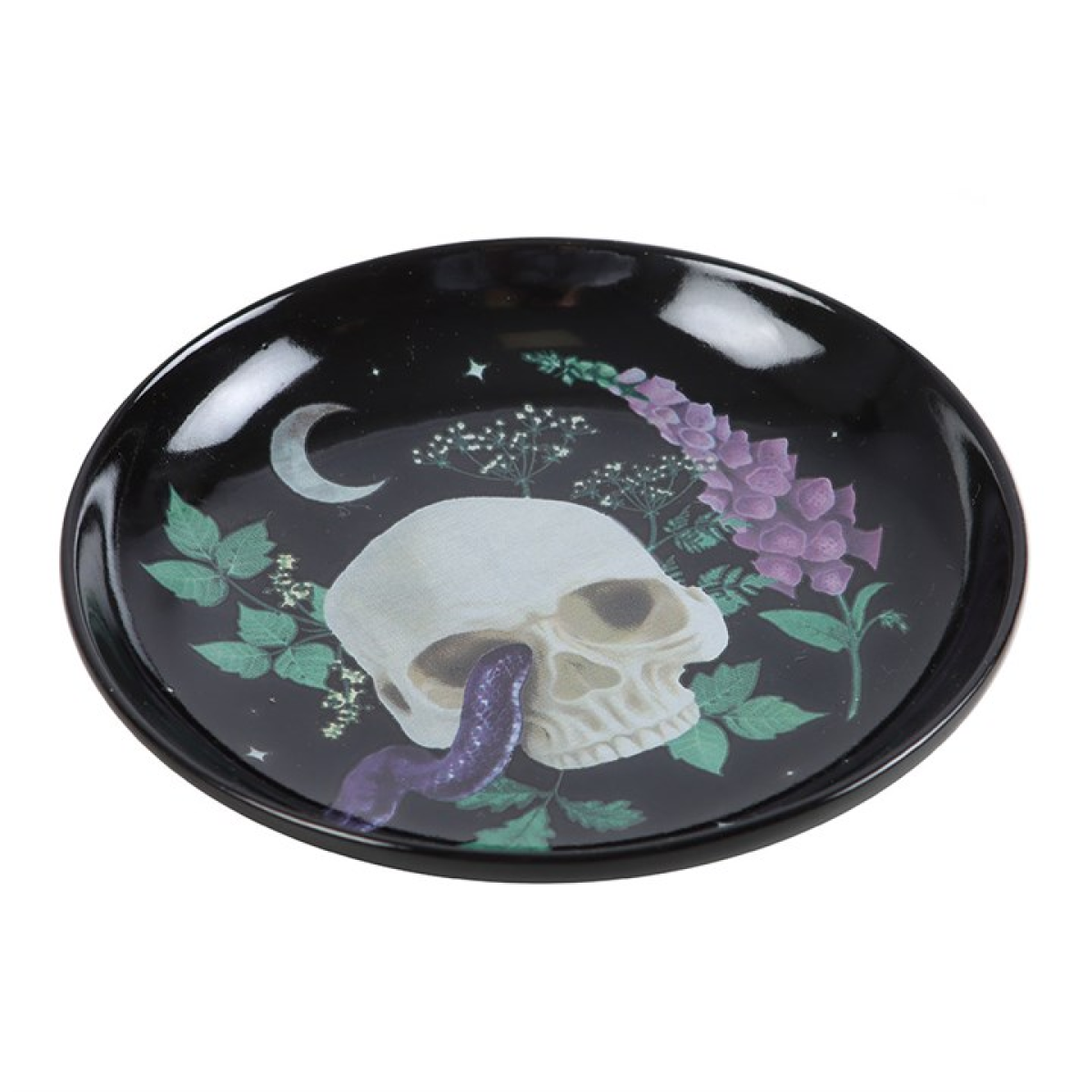 Venom & Vines Skull Trinket Dish
