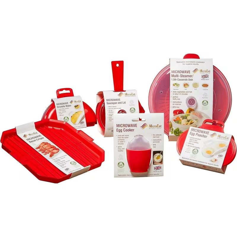 MicroEat 6-Piece Microwave Cooking Set