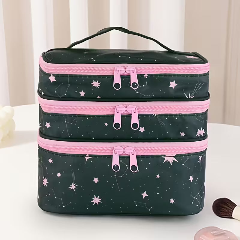 Fashionable Handheld Makeup Bag
