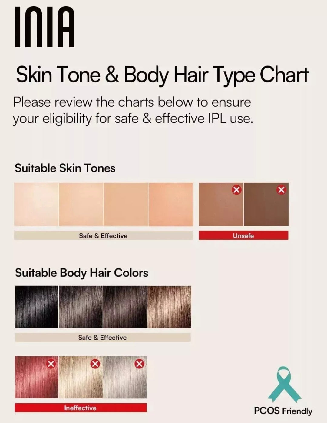 INIA Laser Hair Removal Device