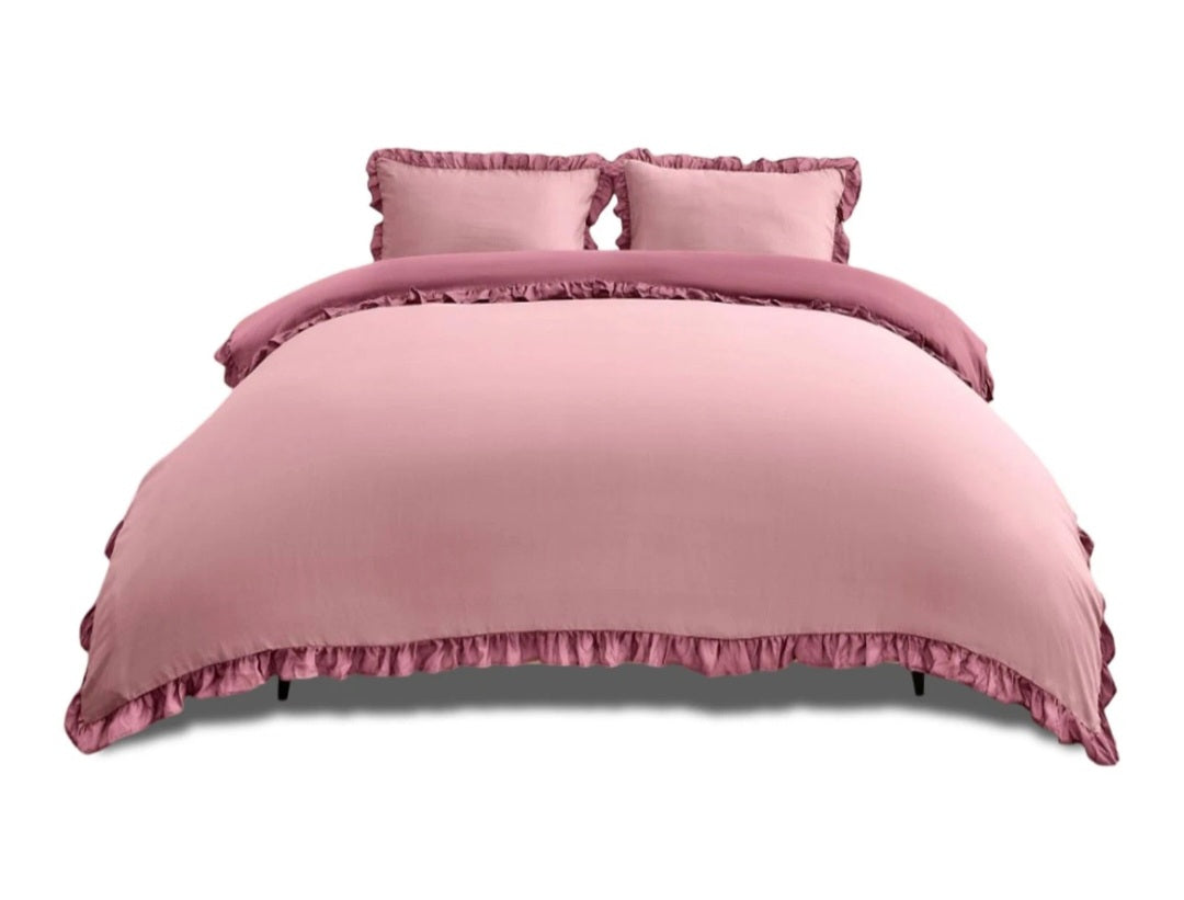 Luxury Frill Duvet Cover Set