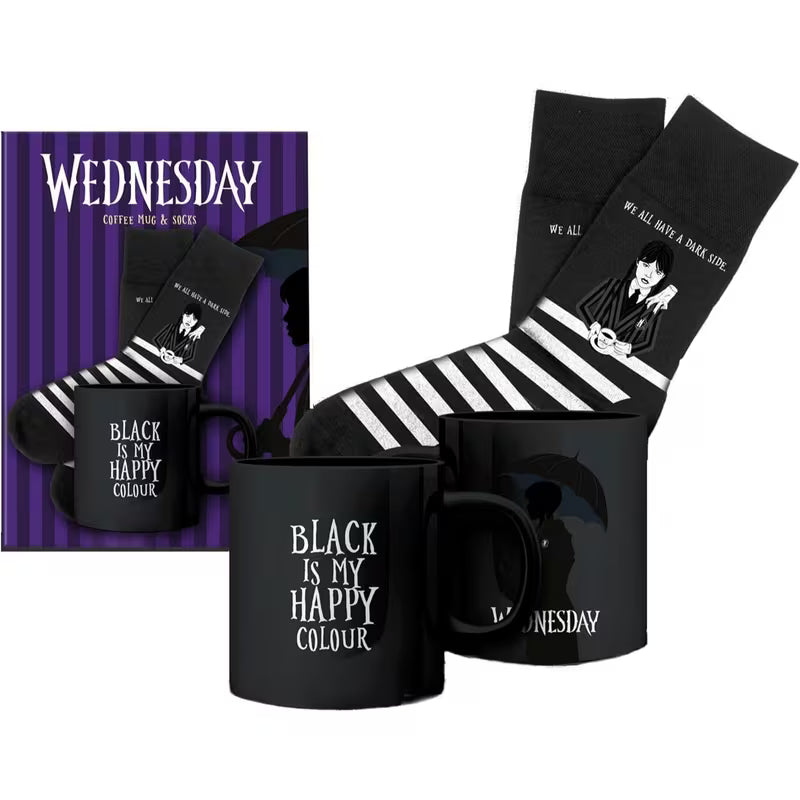 Wednesday Mug & Socks Gift Box