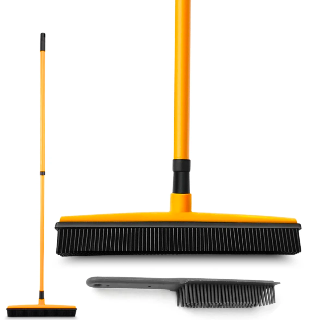 Rubber Broom Set