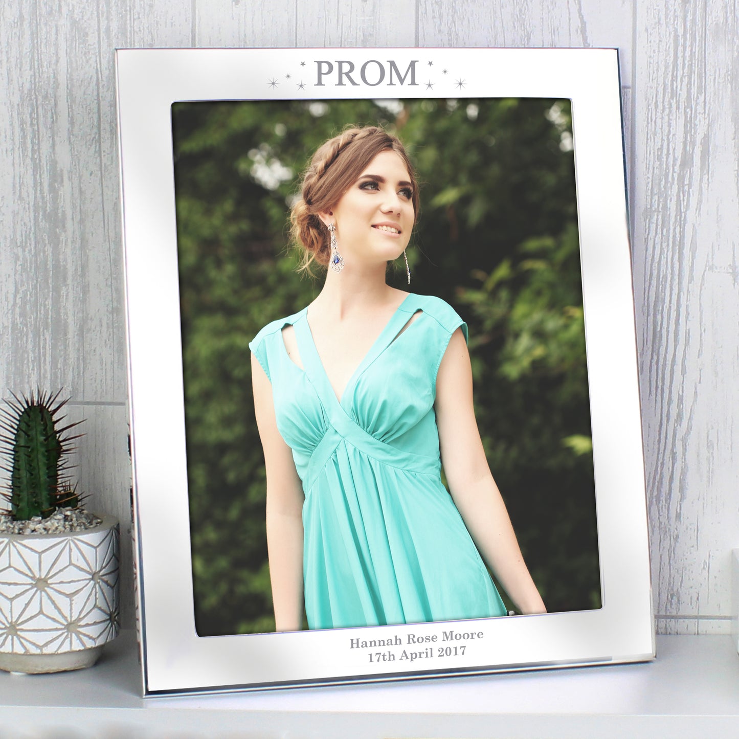 Personalised Prom Night Silver Photo Frame
