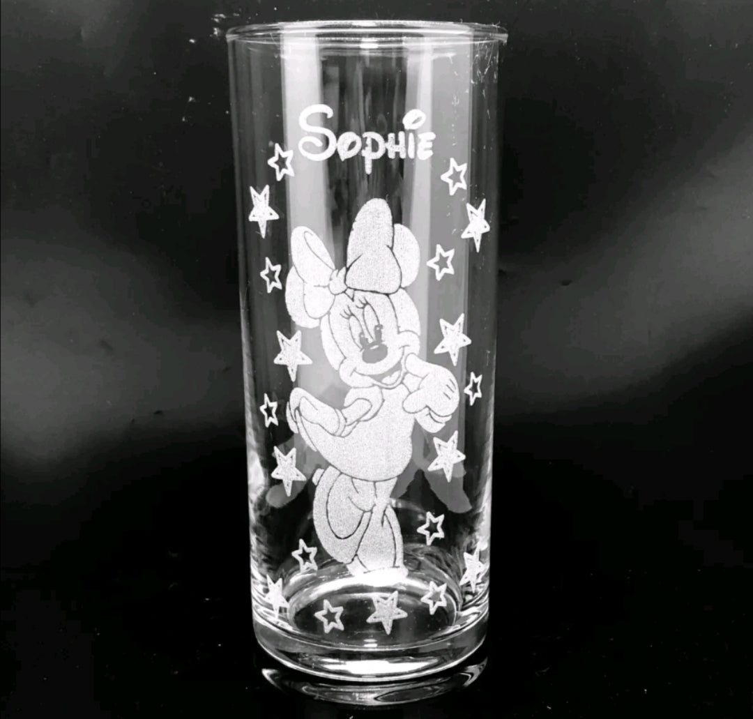 Personalised Minnie Mouse Highball Glass