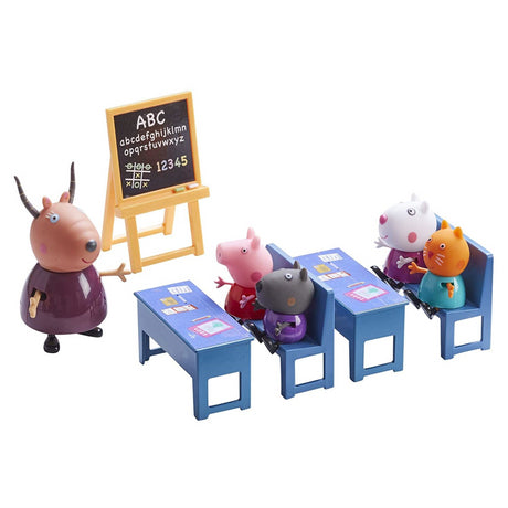 Peppa Pig Collectible Classroom Playset and Figures