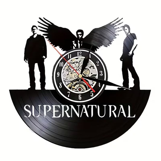 Supernatural Vinyl Wall Clock