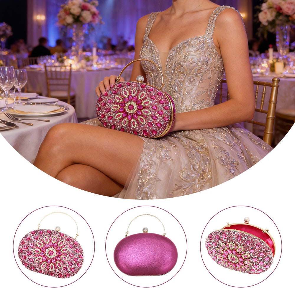 Rhinestone Clutch Purses