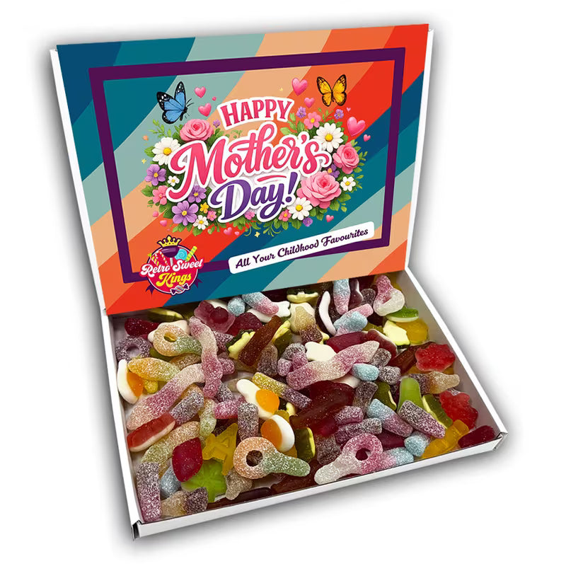 Fizzy and Jelly Sweet Mix Mothers Day Sweets Gift Box