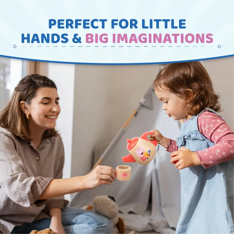 Peppa Wooden Tea Set