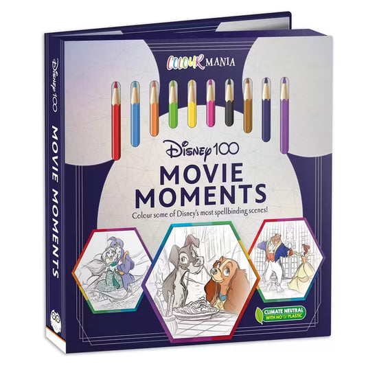Movie Moments Colouring Book and Pencil Set