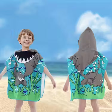 A Beach Hooded Towel
