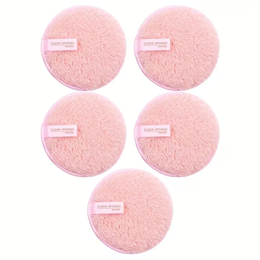 5 PK Large Reusable Face Cleansing Pads