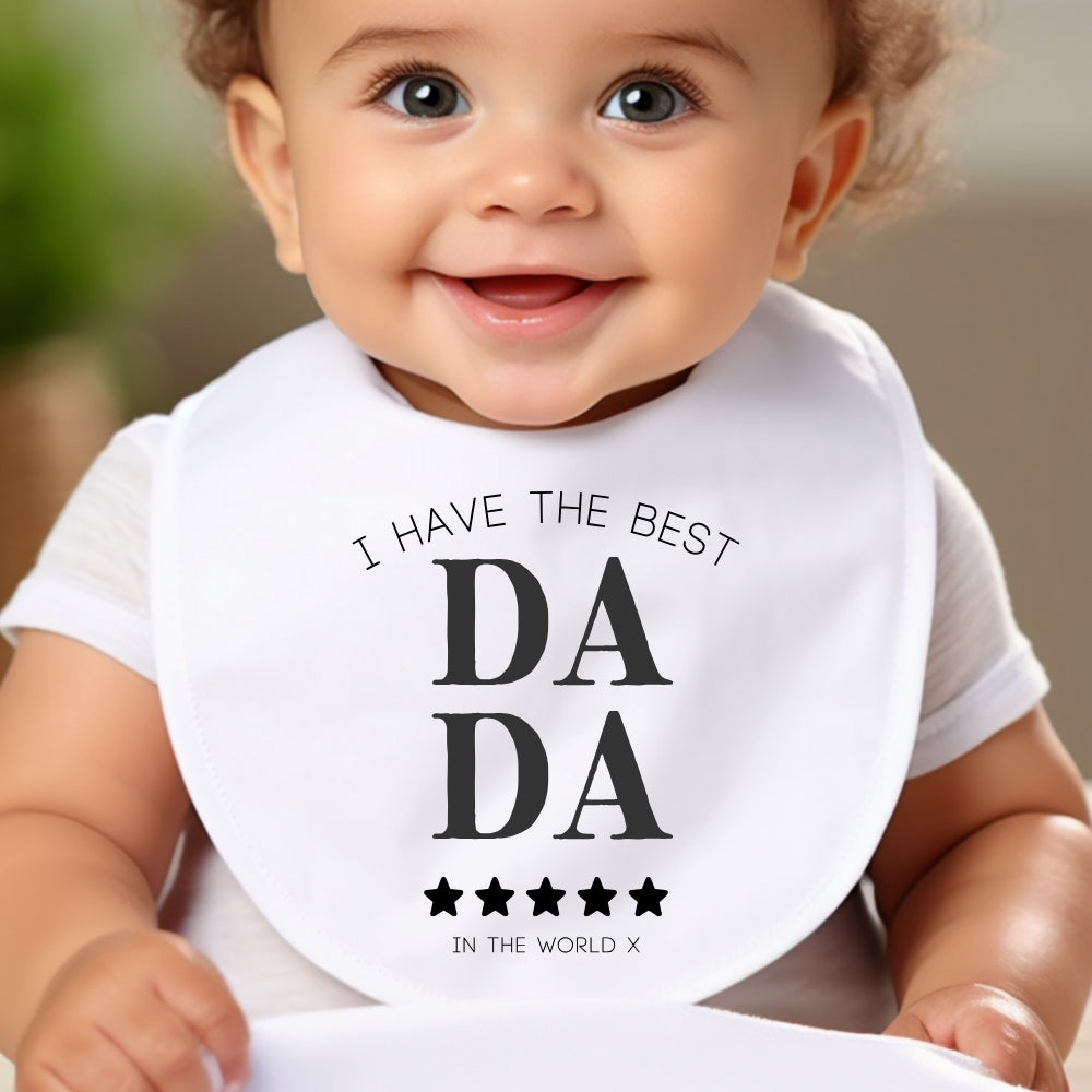 I Have the Best Dada Baby Outfit: Bib, Vest, Baby Grow