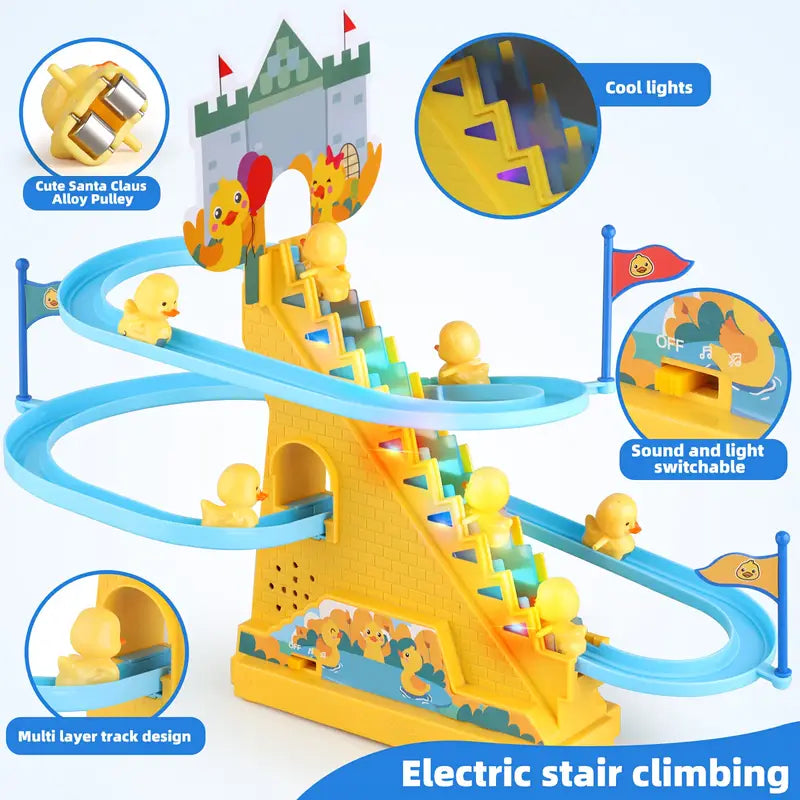 Yellow Duck Track Toy