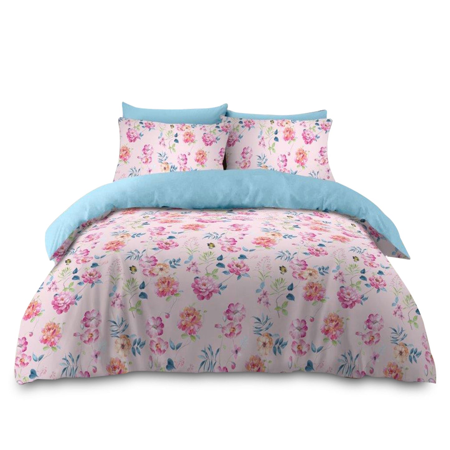 Spring Flowers Reversible Duvet Set