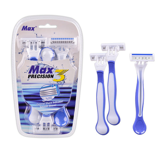 Plastic Disposable Razor Shaver Pack of 3