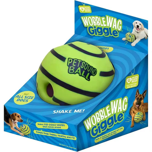 Dog Toy- Wobble Wag Giggle Ball with sound