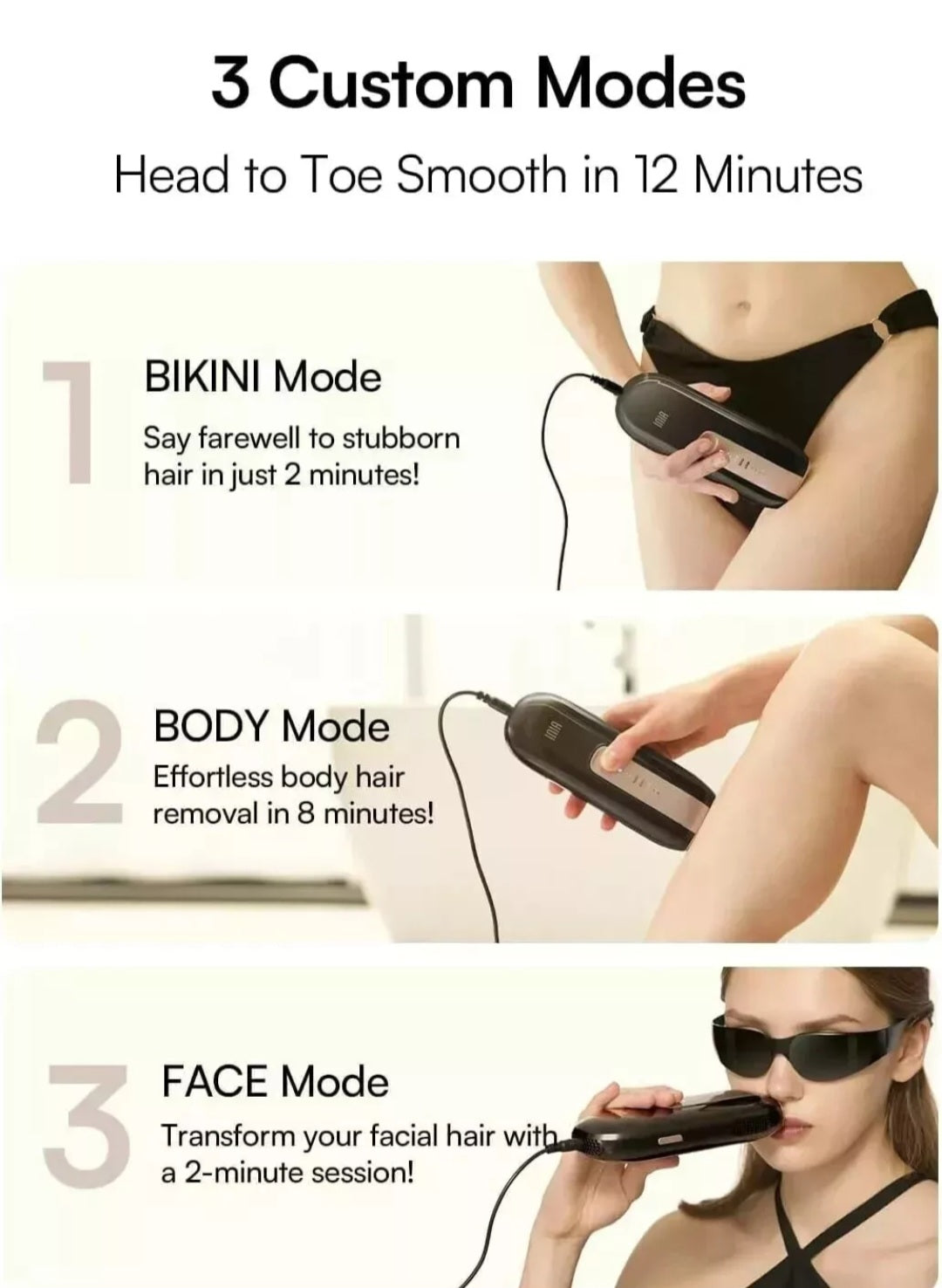 INIA Laser Hair Removal Device