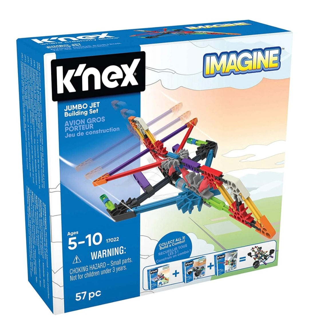 K'NEX Jumbo Jet Building Set