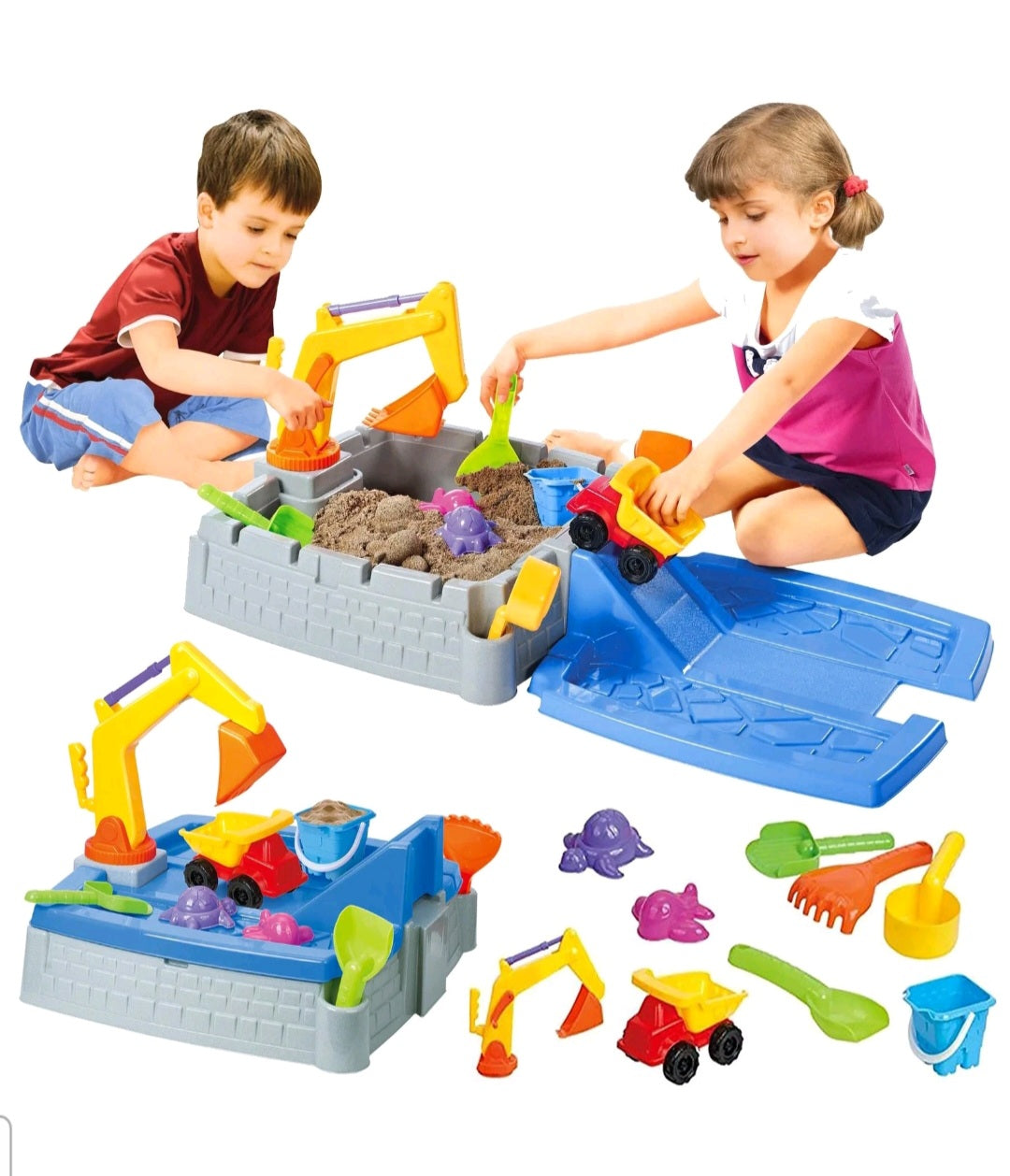 2 in 1 Kids Sand Box