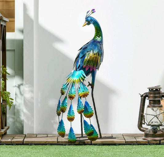 Peacock Garden Ornament
