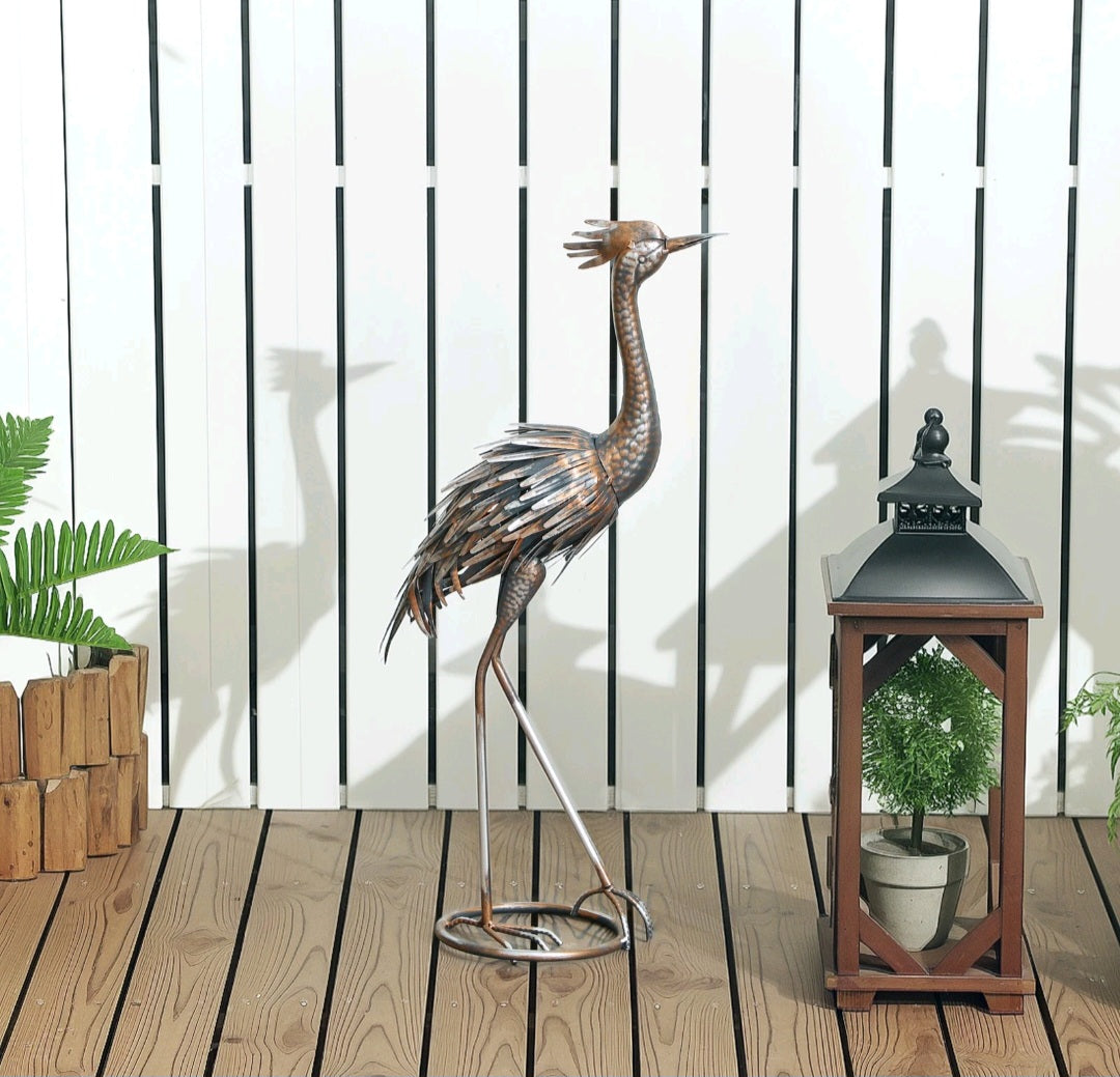 Heron Garden Ornament