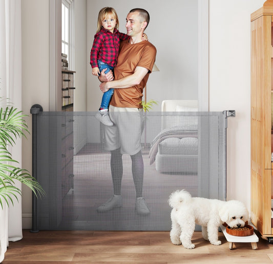 Retractable Stair Gate for Dogs