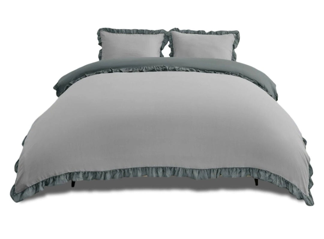 Luxury Frill Duvet Cover Set