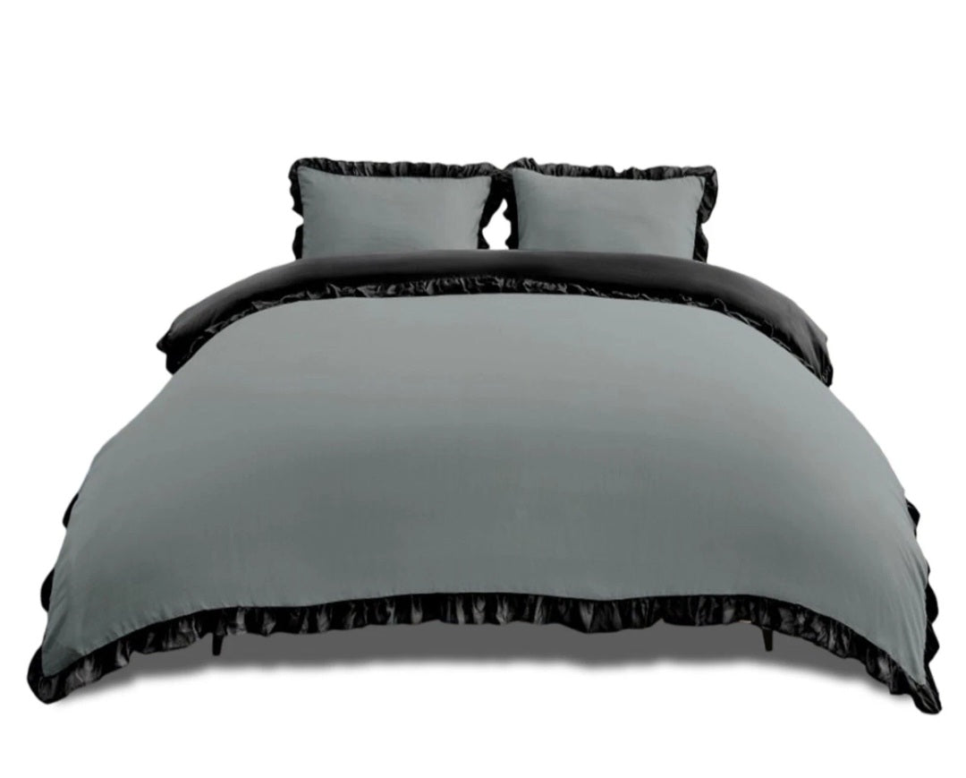 Luxury Frill Duvet Cover Set