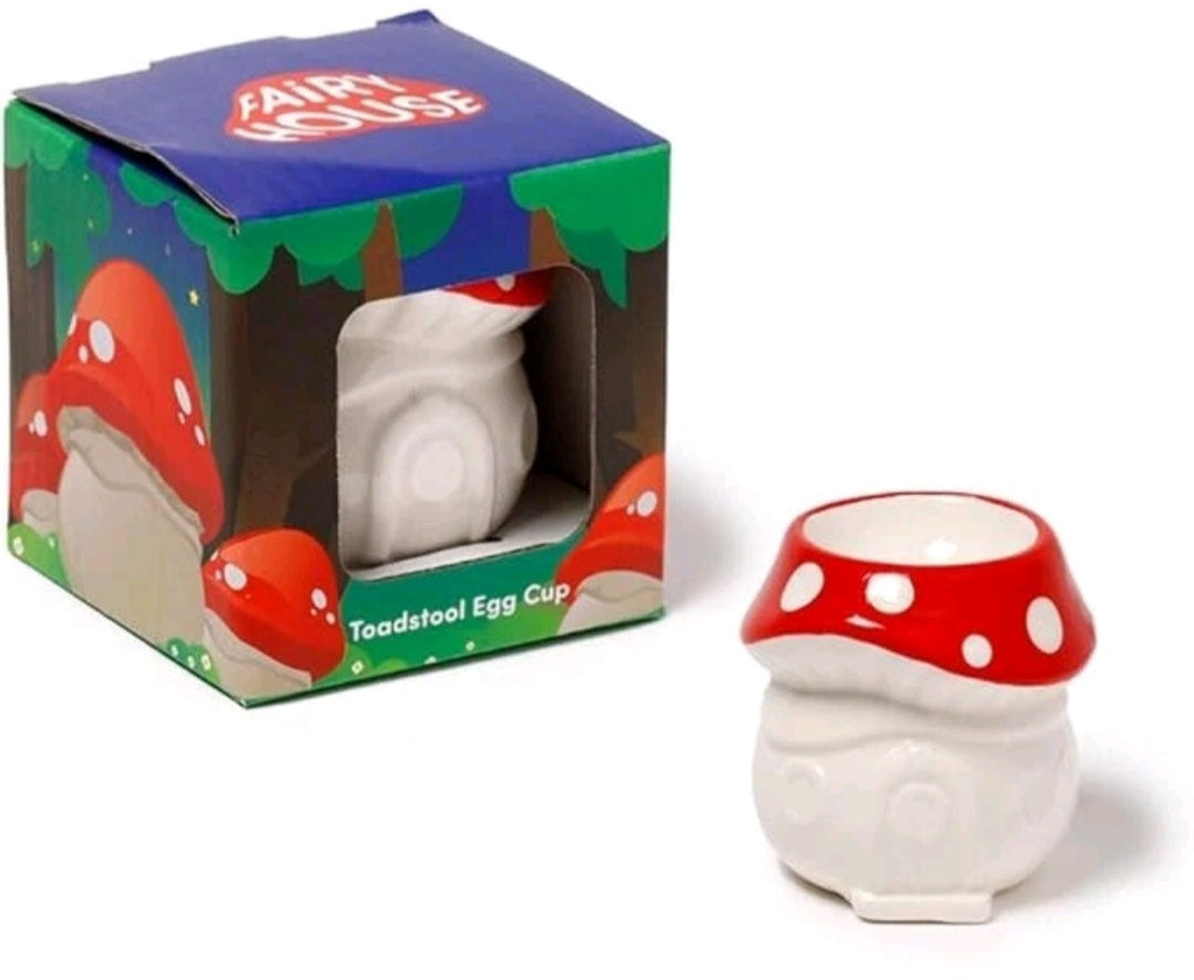 Fairy Toadstool House Egg Cup