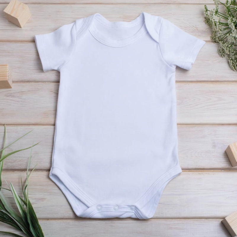 Personalised Our First Fathers Day Baby Outfit: Bib, Vest, Grow