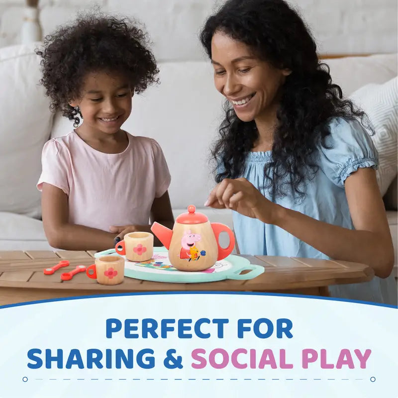 Peppa Wooden Tea Set