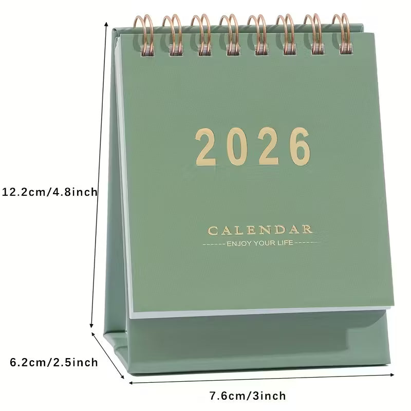 2026 Mini Desk Calendar