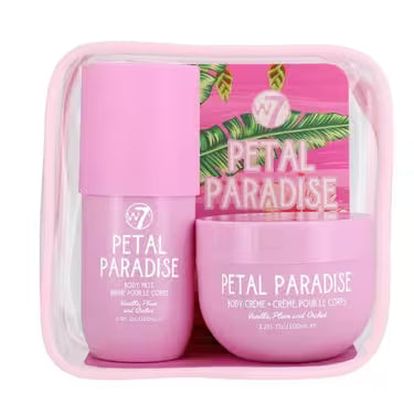 W7 Travel Fresh Body Mist & Body Cream Set 2x100ml