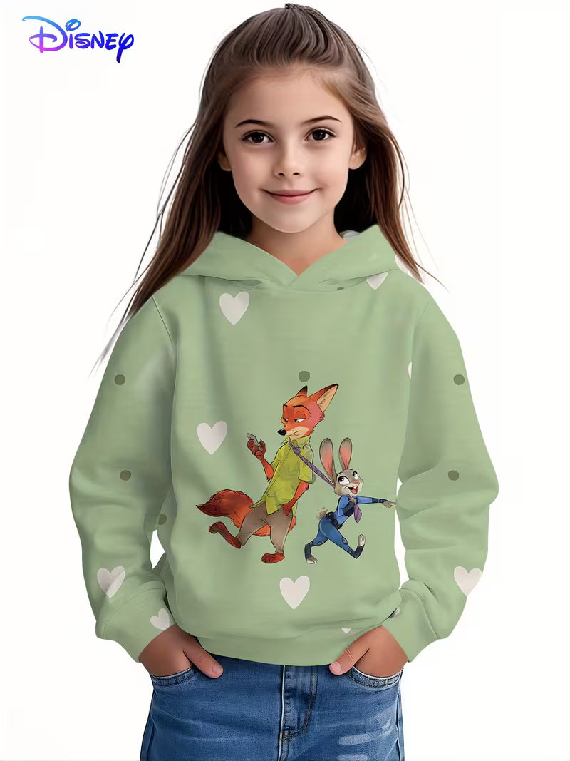 Rabbit police officer and sly fox from Zootopia Sweatshirt – Lotties ...