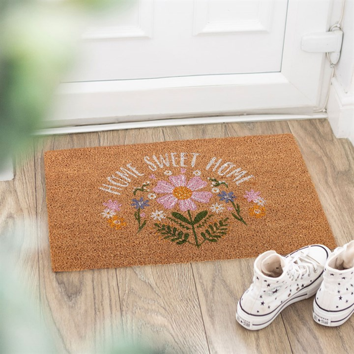 Natural Daisy Home Sweet Home Doormat