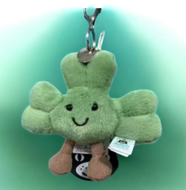 Clover Bag / Key Charm Plushie