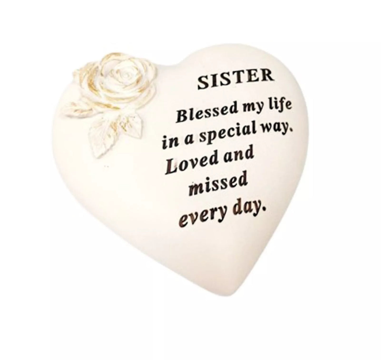 In Loving Memory Sister Plaque