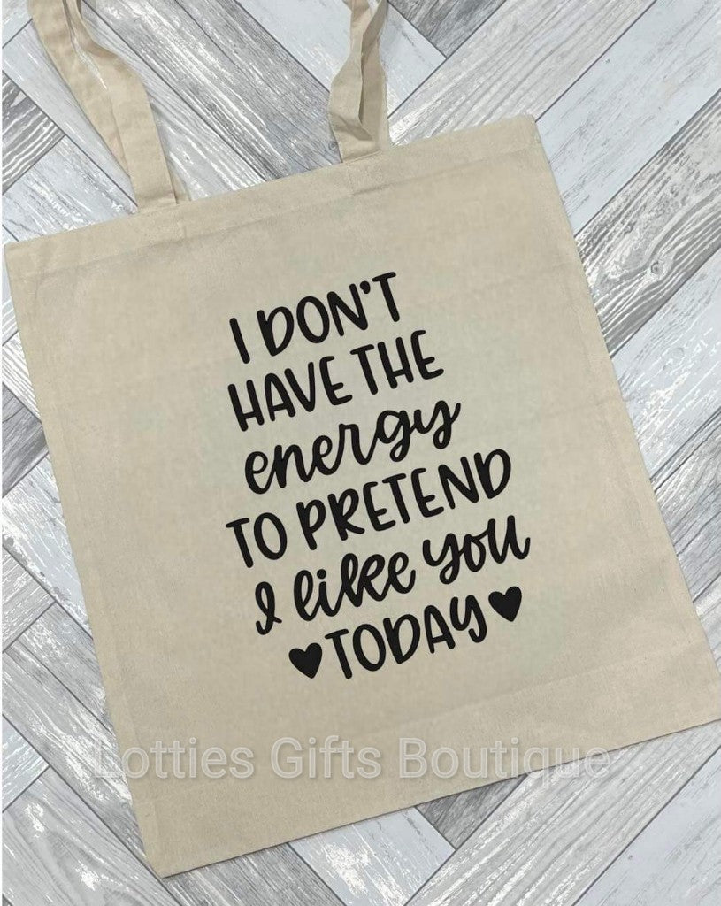 Slogan Tote Bags